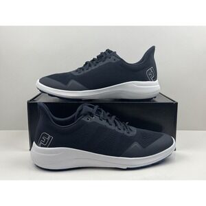 FootJoy FJ Mens Flex Spikeless Golf Shoes Men's Size 11.5 Navy/White 56140